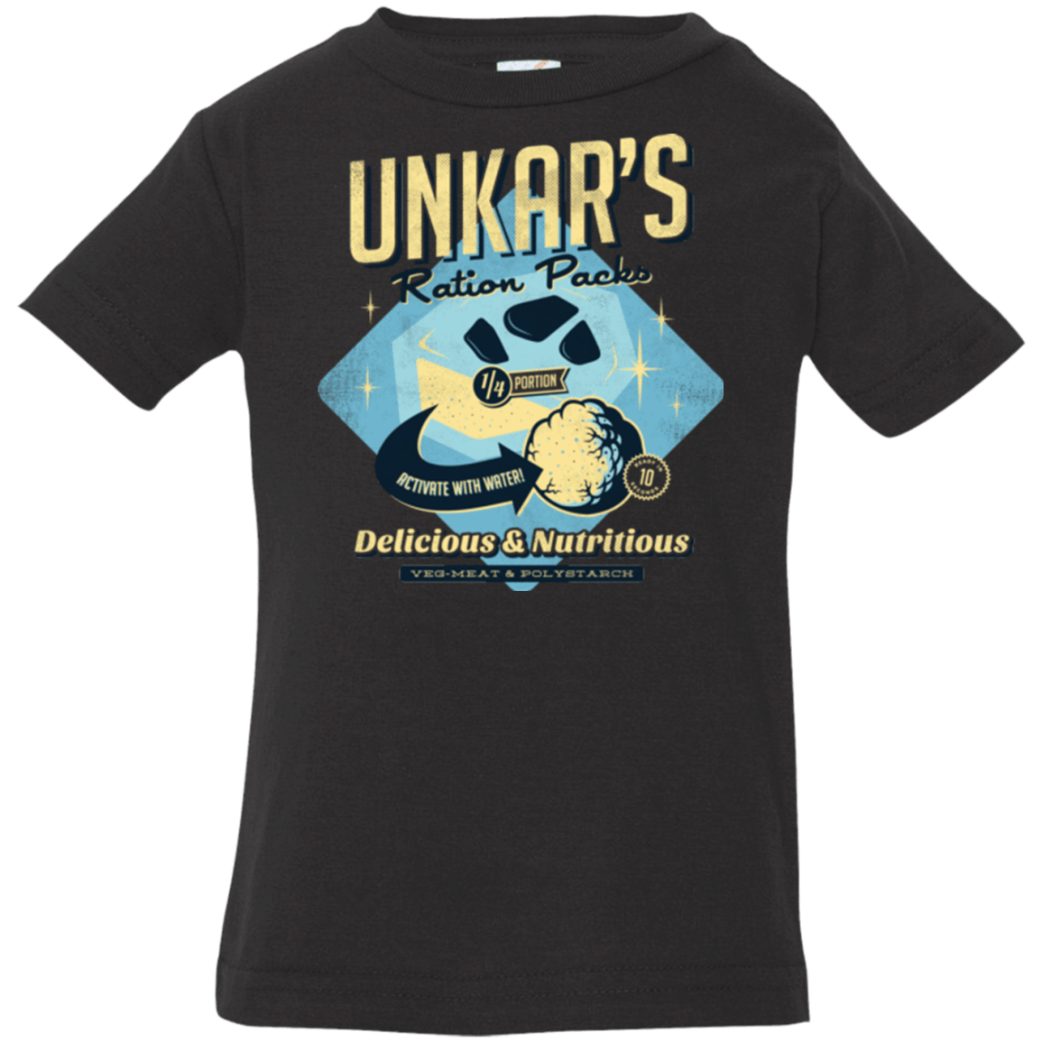 T-Shirts Black / 6 Months Unkars Ration Packs Infant Premium T-Shirt