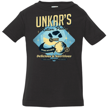 T-Shirts Black / 6 Months Unkars Ration Packs Infant Premium T-Shirt