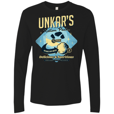 T-Shirts Black / Small Unkars Ration Packs Men's Premium Long Sleeve