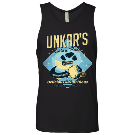 T-Shirts Black / Small Unkars Ration Packs Men's Premium Tank Top