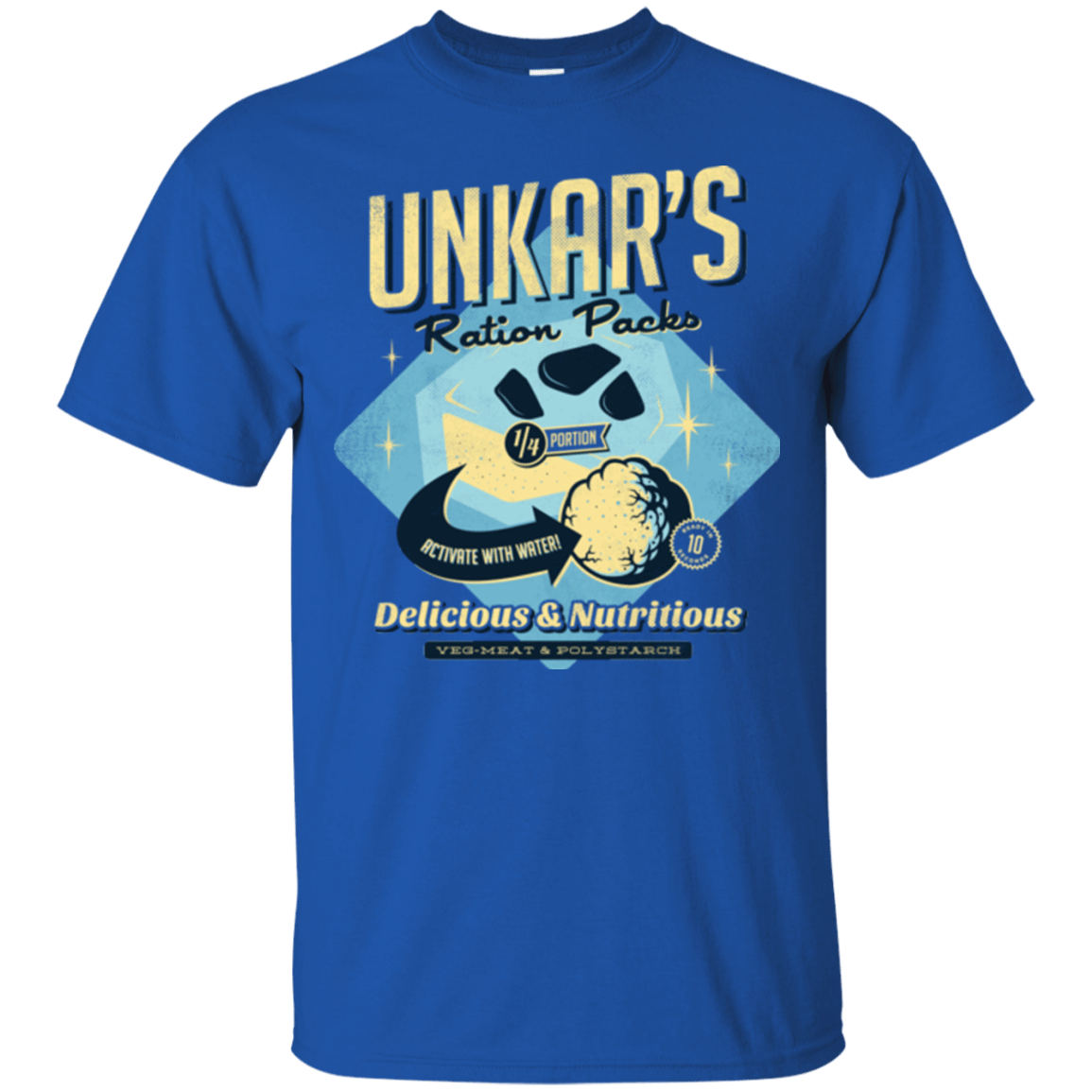 T-Shirts Royal / Small Unkars Ration Packs T-Shirt