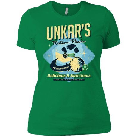 T-Shirts Kelly Green / X-Small Unkars Ration Packs Women's Premium T-Shirt