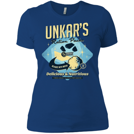 T-Shirts Royal / X-Small Unkars Ration Packs Women's Premium T-Shirt