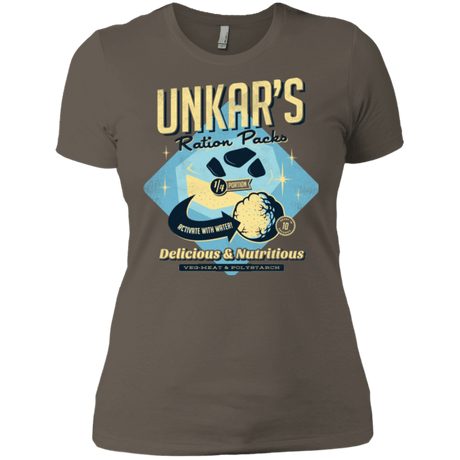 T-Shirts Warm Grey / X-Small Unkars Ration Packs Women's Premium T-Shirt