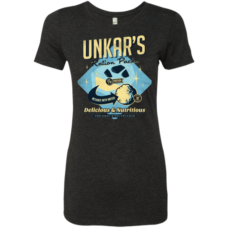 T-Shirts Vintage Black / Small Unkars Ration Packs Women's Triblend T-Shirt
