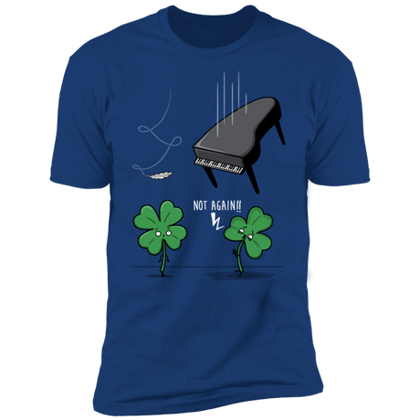 T-Shirts Royal / S Unlucky Clover Men's Premium T-Shirt