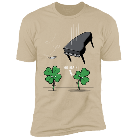 T-Shirts Sand / S Unlucky Clover Men's Premium T-Shirt