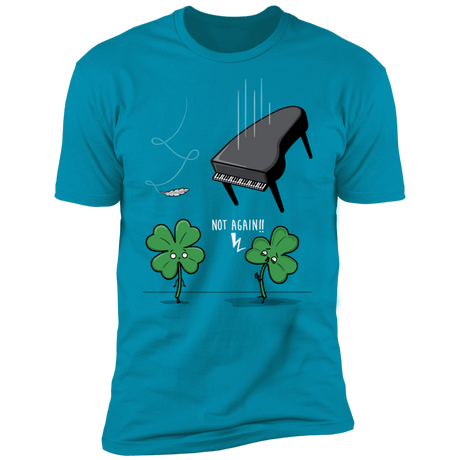 T-Shirts Turquoise / S Unlucky Clover Men's Premium T-Shirt