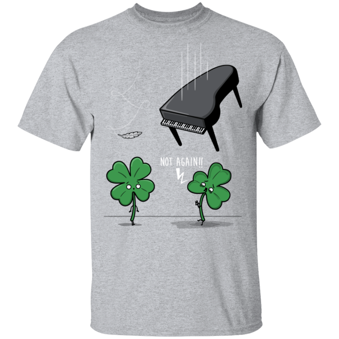 T-Shirts Sport Grey / S Unlucky Clover T-Shirt