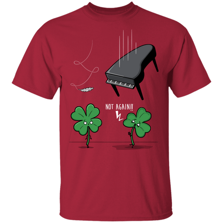 T-Shirts Cardinal / YXS Unlucky Clover Youth T-Shirt