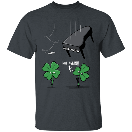 T-Shirts Dark Heather / YXS Unlucky Clover Youth T-Shirt