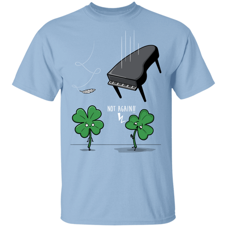 T-Shirts Light Blue / YXS Unlucky Clover Youth T-Shirt