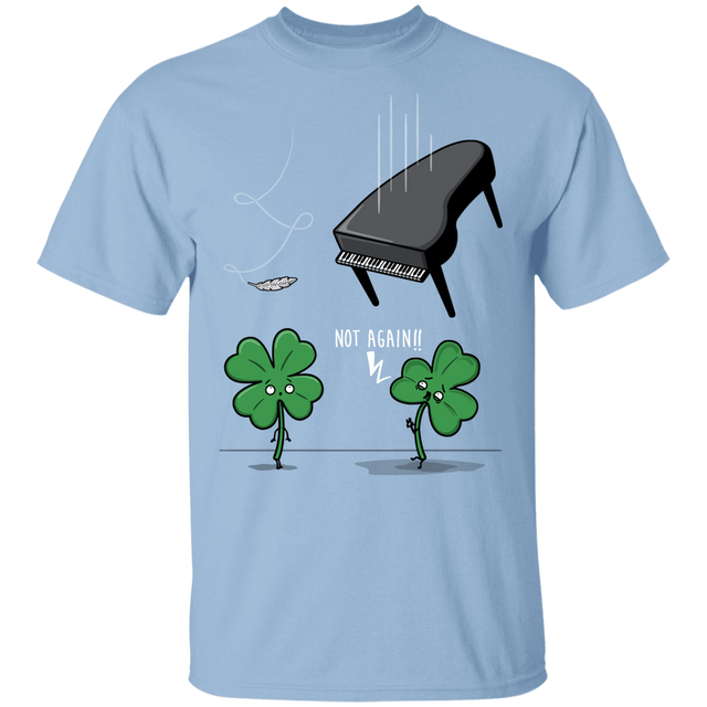 T-Shirts Light Blue / YXS Unlucky Clover Youth T-Shirt