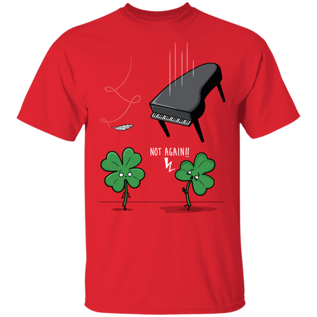 T-Shirts Red / YXS Unlucky Clover Youth T-Shirt
