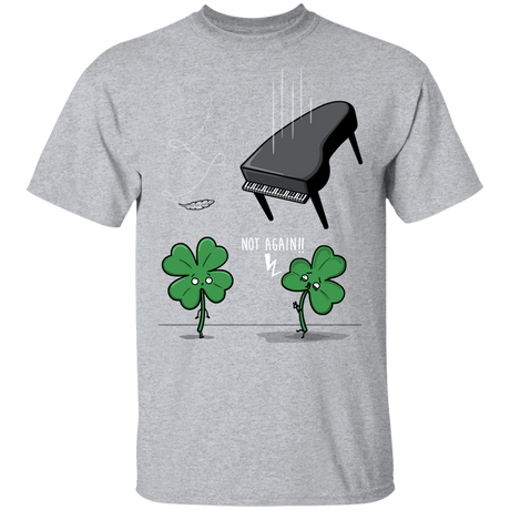 T-Shirts Sport Grey / YXS Unlucky Clover Youth T-Shirt