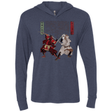 T-Shirts Vintage Navy / X-Small Unme No Ketto Triblend Long Sleeve Hoodie Tee