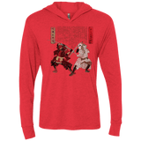 T-Shirts Vintage Red / X-Small Unme No Ketto Triblend Long Sleeve Hoodie Tee