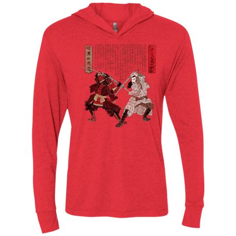 T-Shirts Vintage Red / X-Small Unme No Ketto Triblend Long Sleeve Hoodie Tee