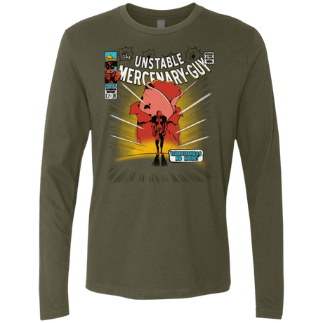 T-Shirts Military Green / Small Unstable Men's Premium Long Sleeve