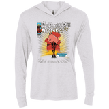 T-Shirts Heather White / X-Small Unstable Triblend Long Sleeve Hoodie Tee