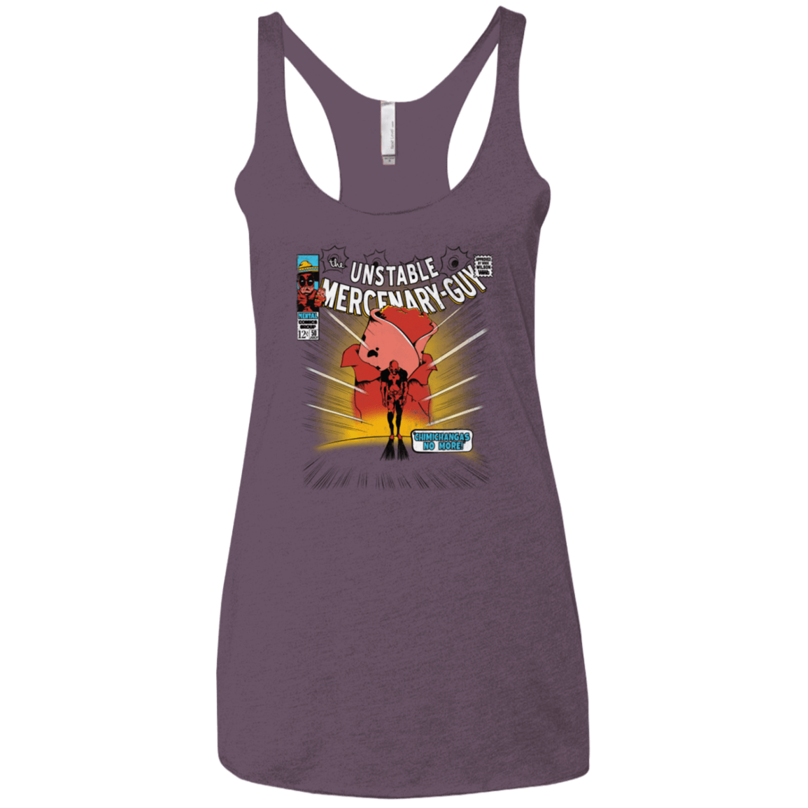 T-Shirts Vintage Purple / X-Small Unstable Women's Triblend Racerback Tank