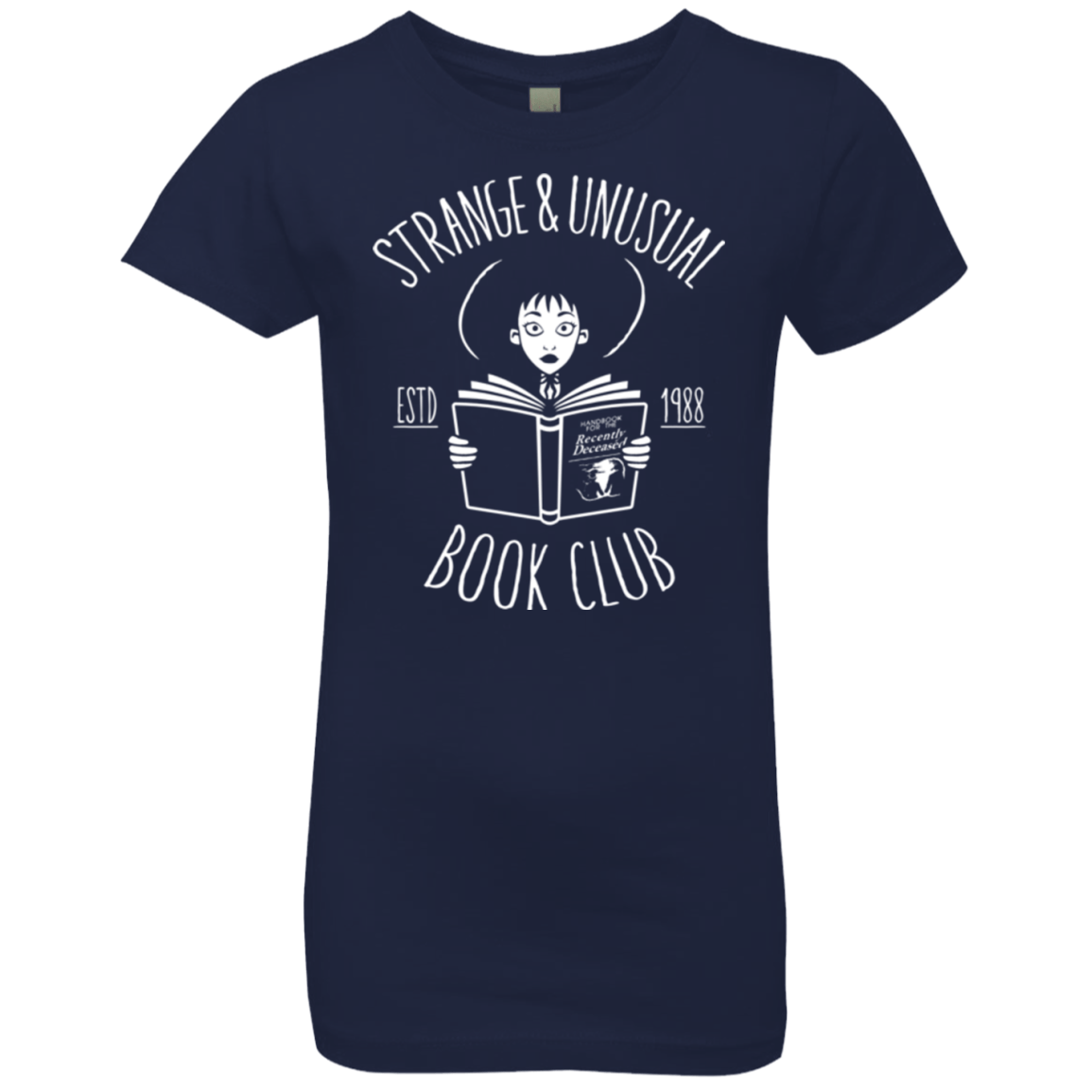 T-Shirts Midnight Navy / YXS Unusual Book Club Girls Premium T-Shirt