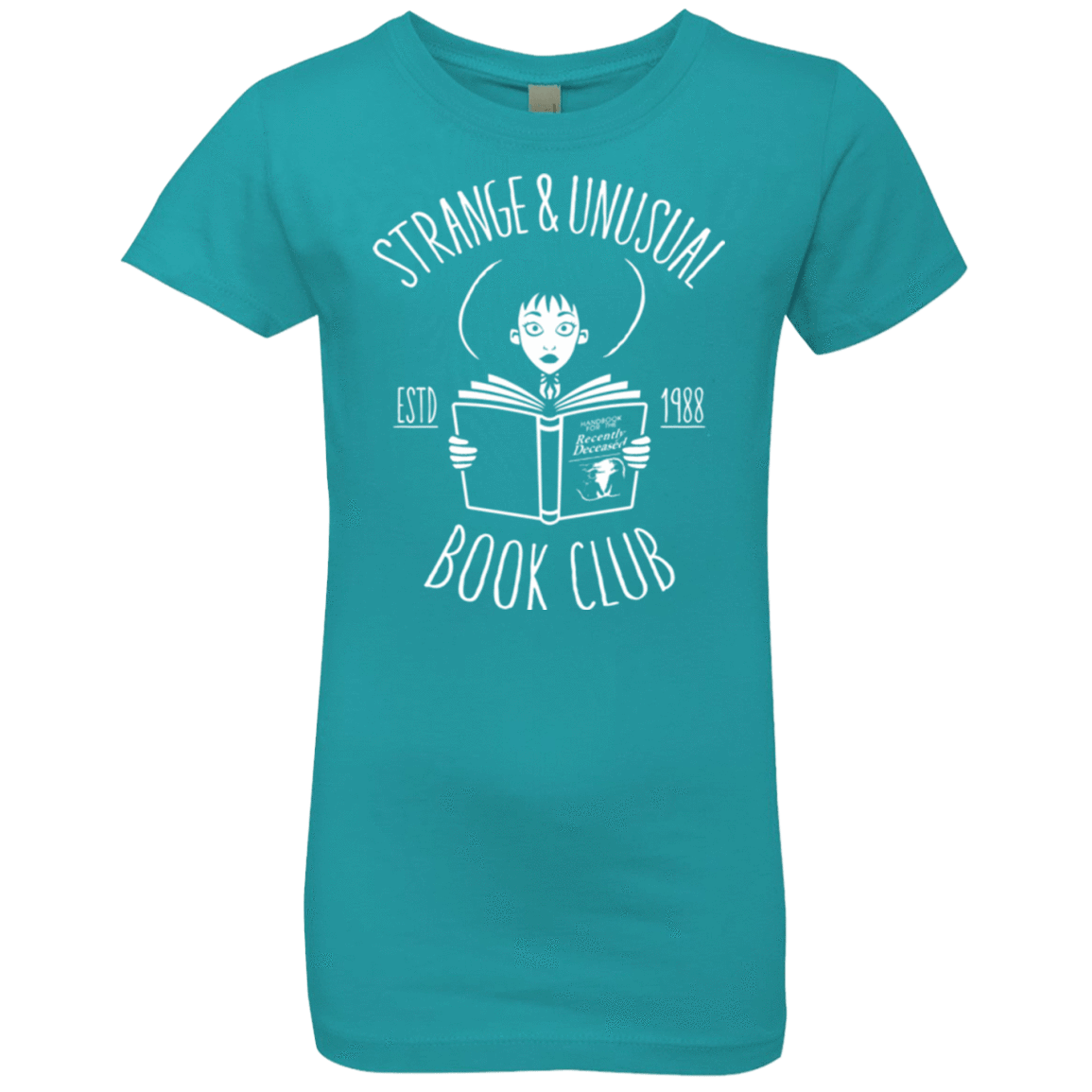 T-Shirts Tahiti Blue / YXS Unusual Book Club Girls Premium T-Shirt