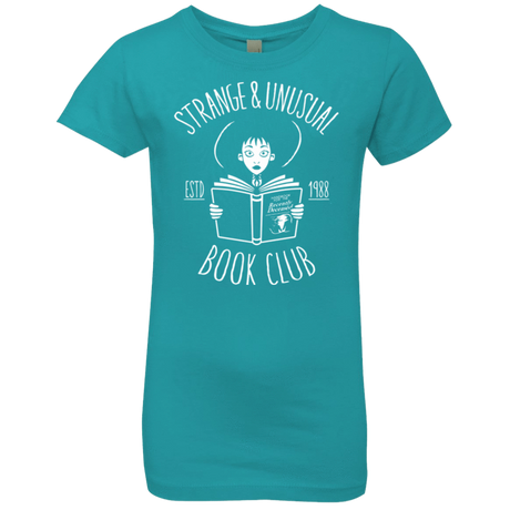 T-Shirts Tahiti Blue / YXS Unusual Book Club Girls Premium T-Shirt