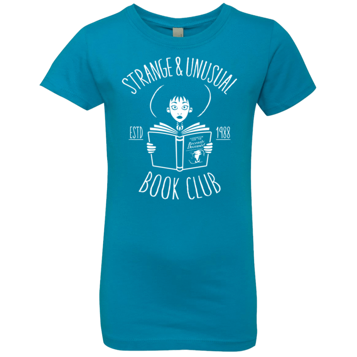 T-Shirts Turquoise / YXS Unusual Book Club Girls Premium T-Shirt