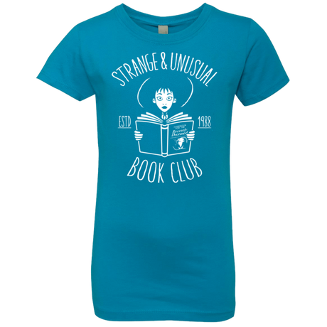 T-Shirts Turquoise / YXS Unusual Book Club Girls Premium T-Shirt