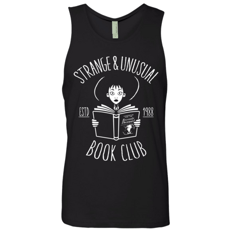 T-Shirts Black / Small Unusual Book Club Men's Premium Tank Top