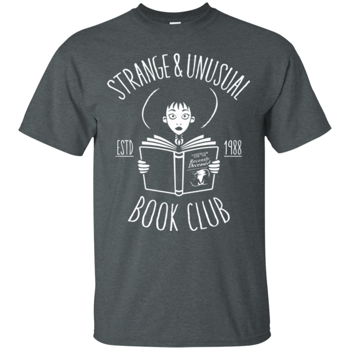 T-Shirts Dark Heather / Small Unusual Book Club T-Shirt