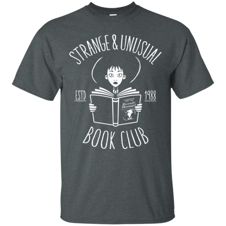 T-Shirts Dark Heather / Small Unusual Book Club T-Shirt