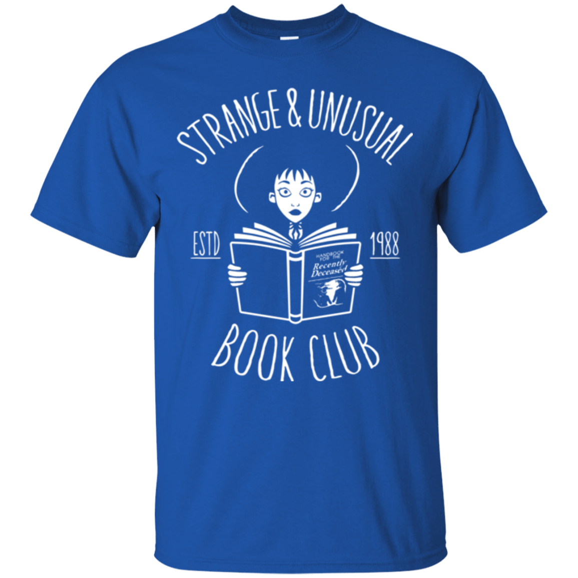 T-Shirts Royal / Small Unusual Book Club T-Shirt