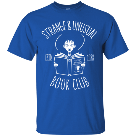 T-Shirts Royal / Small Unusual Book Club T-Shirt