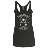 T-Shirts Vintage Black / X-Small Unusual Book Club Women's Triblend Racerback Tank
