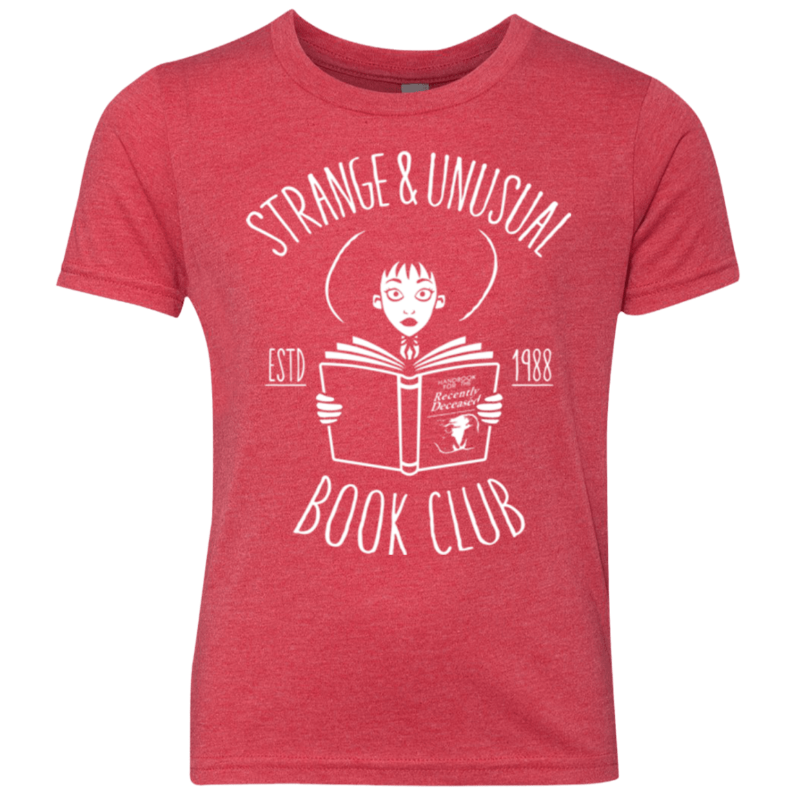 T-Shirts Vintage Red / YXS Unusual Book Club Youth Triblend T-Shirt