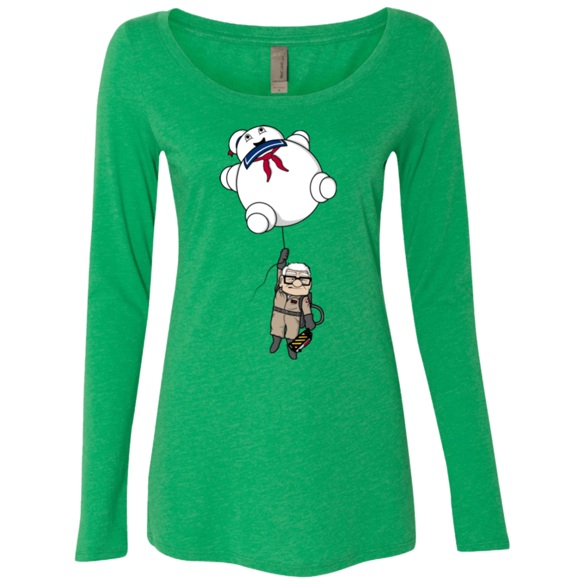 T-Shirts Envy / Small Up Busters Women's Triblend Long Sleeve Shirt