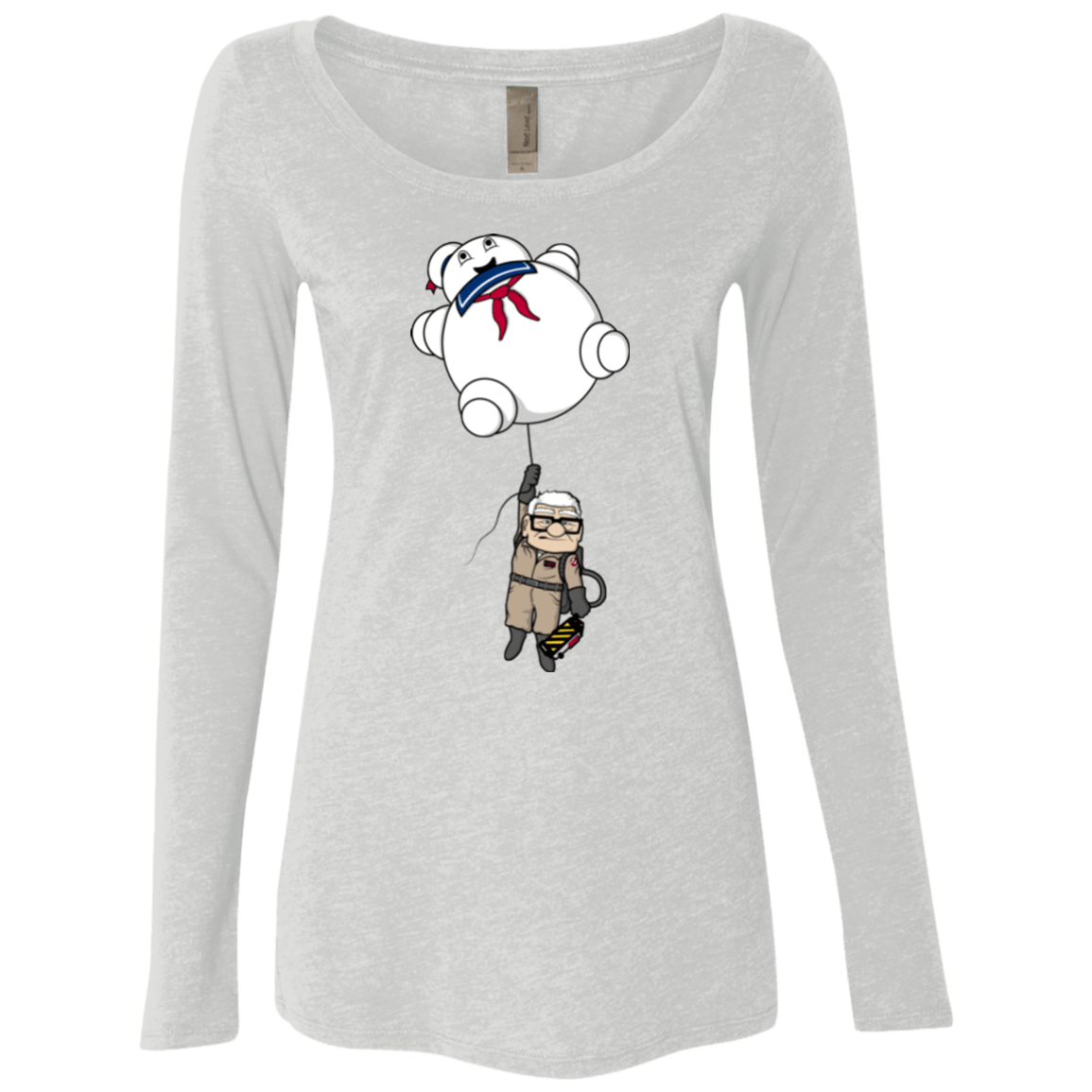 T-Shirts Heather White / Small Up Busters Women's Triblend Long Sleeve Shirt