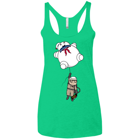 T-Shirts Envy / X-Small Up Busters Women's Triblend Racerback Tank