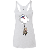 T-Shirts Heather White / X-Small Up Busters Women's Triblend Racerback Tank