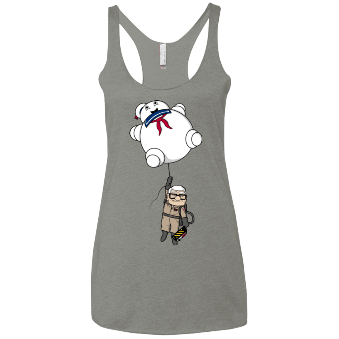 T-Shirts Venetian Grey / X-Small Up Busters Women's Triblend Racerback Tank