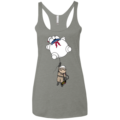 T-Shirts Venetian Grey / X-Small Up Busters Women's Triblend Racerback Tank