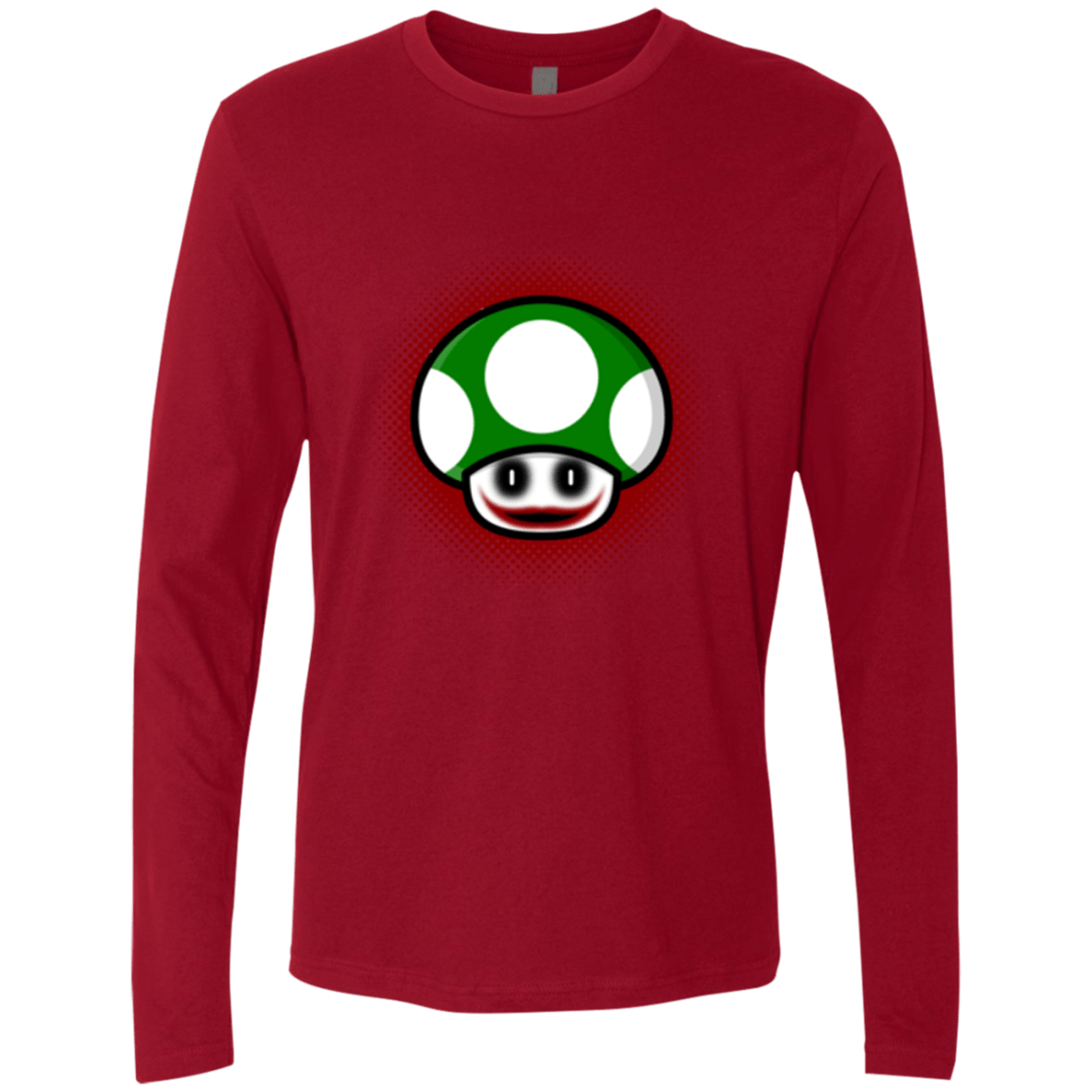 T-Shirts Cardinal / Small Up Joker Men's Premium Long Sleeve