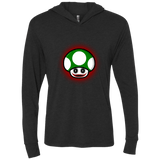 T-Shirts Vintage Black / X-Small Up Joker Triblend Long Sleeve Hoodie Tee