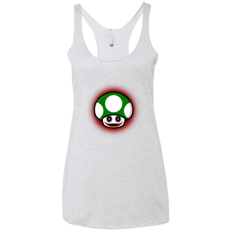T-Shirts Heather White / X-Small Up Joker Women's Triblend Racerback Tank