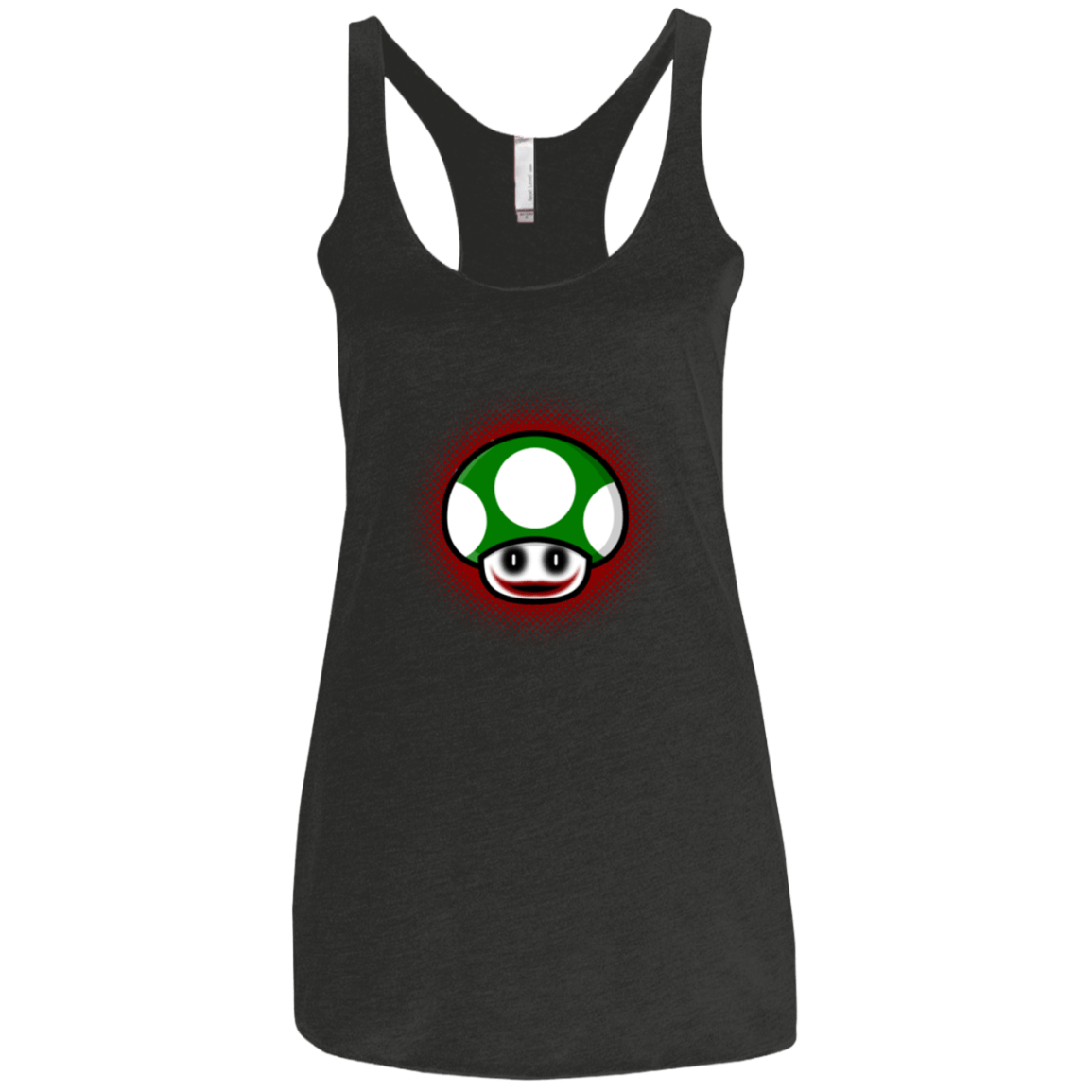 T-Shirts Vintage Black / X-Small Up Joker Women's Triblend Racerback Tank