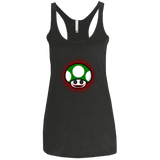 T-Shirts Vintage Black / X-Small Up Joker Women's Triblend Racerback Tank