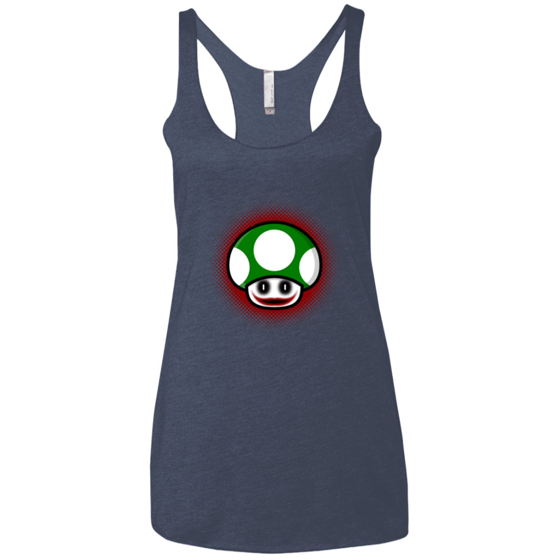 T-Shirts Vintage Navy / X-Small Up Joker Women's Triblend Racerback Tank