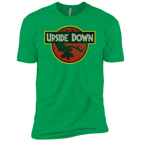 T-Shirts Kelly Green / YXS Upside Down Boys Premium T-Shirt